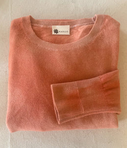 Hand Dyed Cashmere Sweater - Madder Root